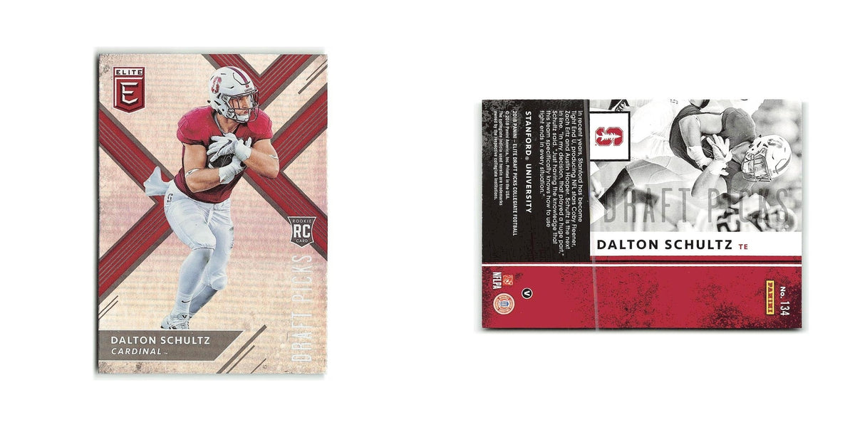 Dalton Schultz Rookie 2018 Panini Elite Draft Picks #134 Stanford Cardinal NM