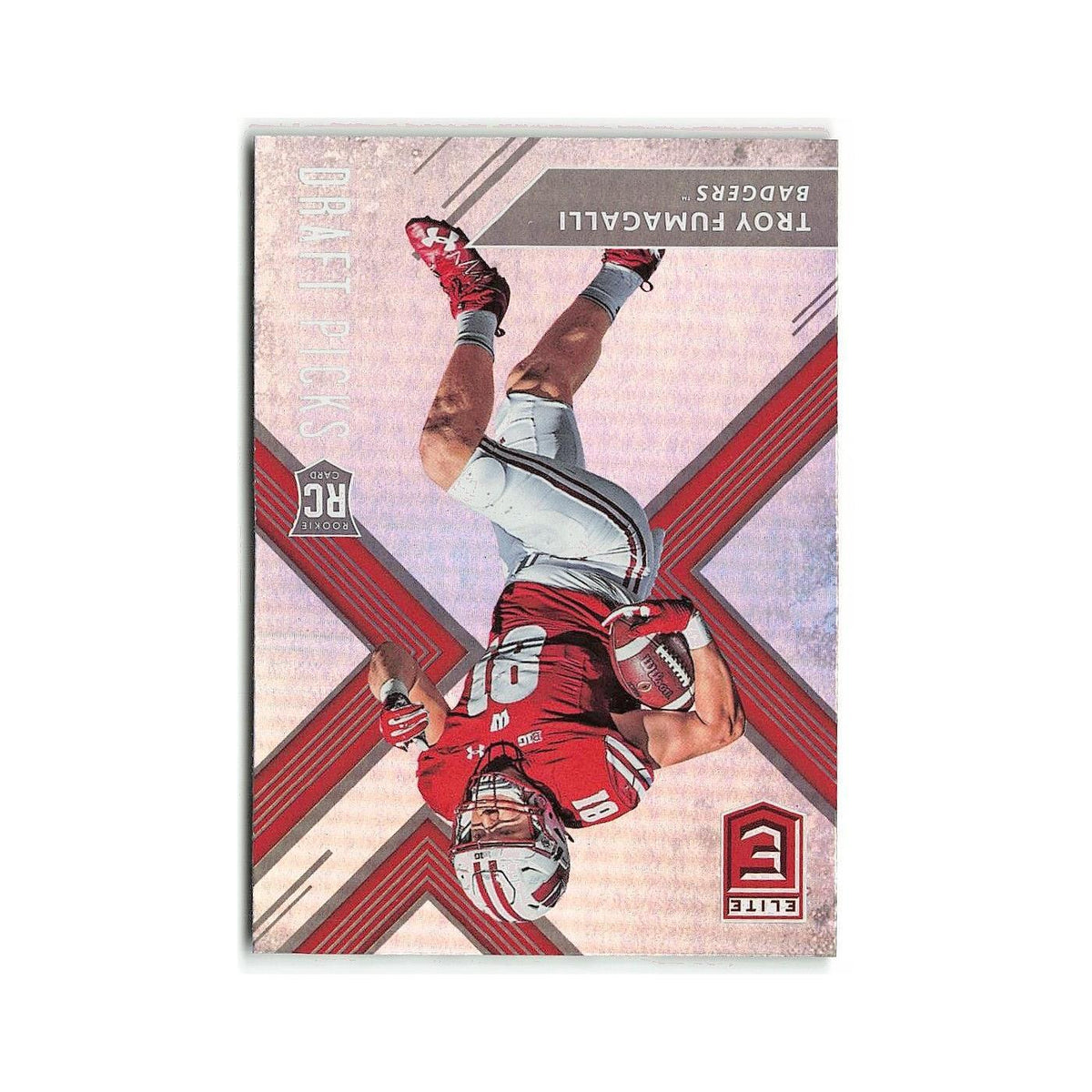 Troy Fumagalli Rookie 2018 Panini Elite Draft Picks #138 Wisconsin Badgers NM