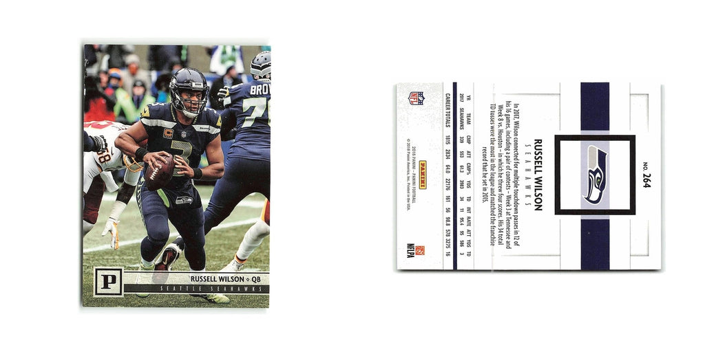 Russell Wilson 2018 Panini #264 Seattle Seahawks Football Card NM