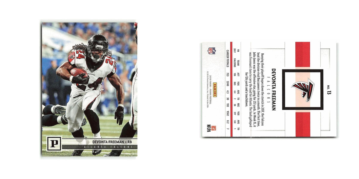 Devonta Freeman 2018 Panini #13 Atlanta Falcons Football Card NM