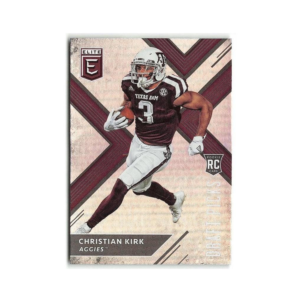 Christian Kirk Rookie 2018 Panini Elite Draft Picks #109 Texas A&M Aggies NM