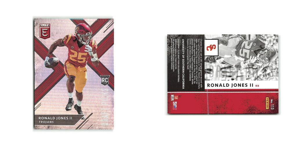 Ronald Jones II Rookie 2018 Panini Elite Draft Picks #113 USC Trojans NM