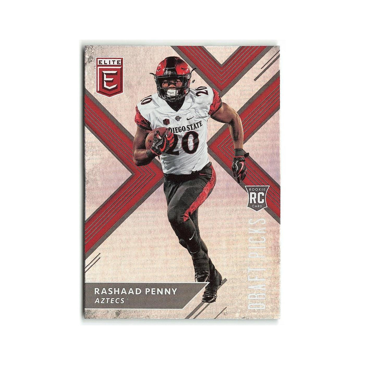 Rashaad Penny Rookie 2018 Panini Elite Draft Picks #146 NM