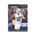 Andrew Luck Christian McCaffrey 2017 NFL Player of the Day #6 NM