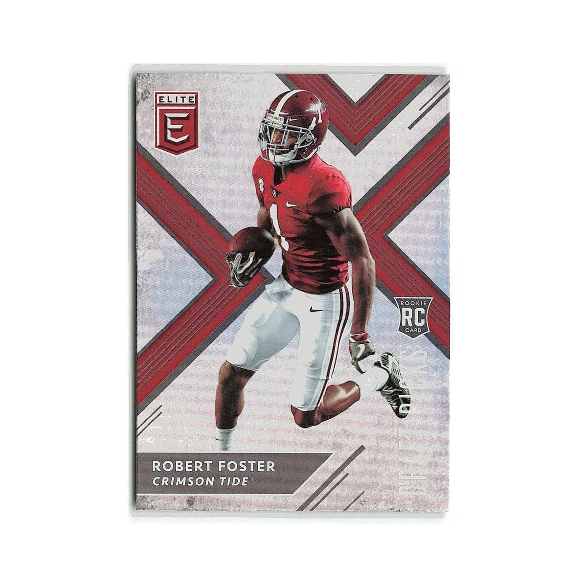 Robert Foster Rookie 2018 Panini Elite Draft Picks #143 Alabama Crimson Tide NM