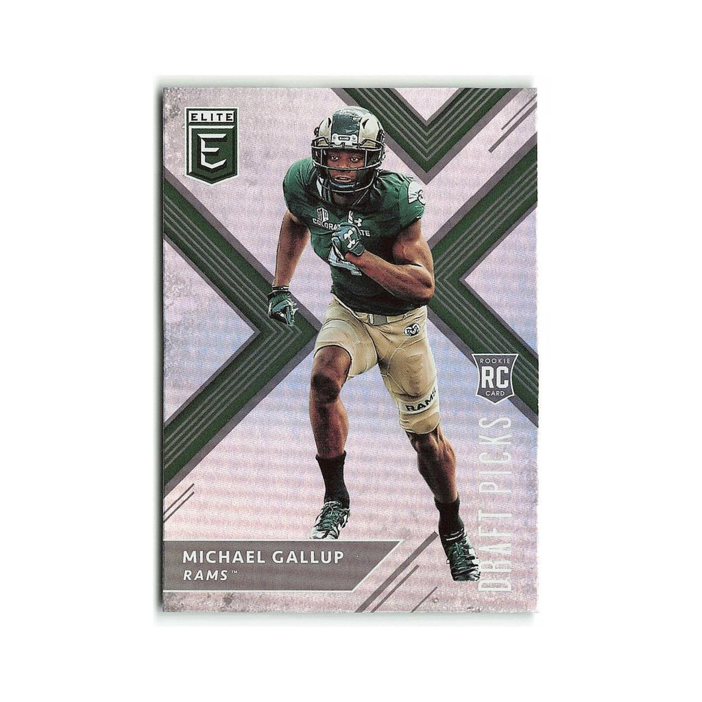 Michael Gallup Rookie 2018 Panini Elite Draft Picks #142 Colorado State Rams NM