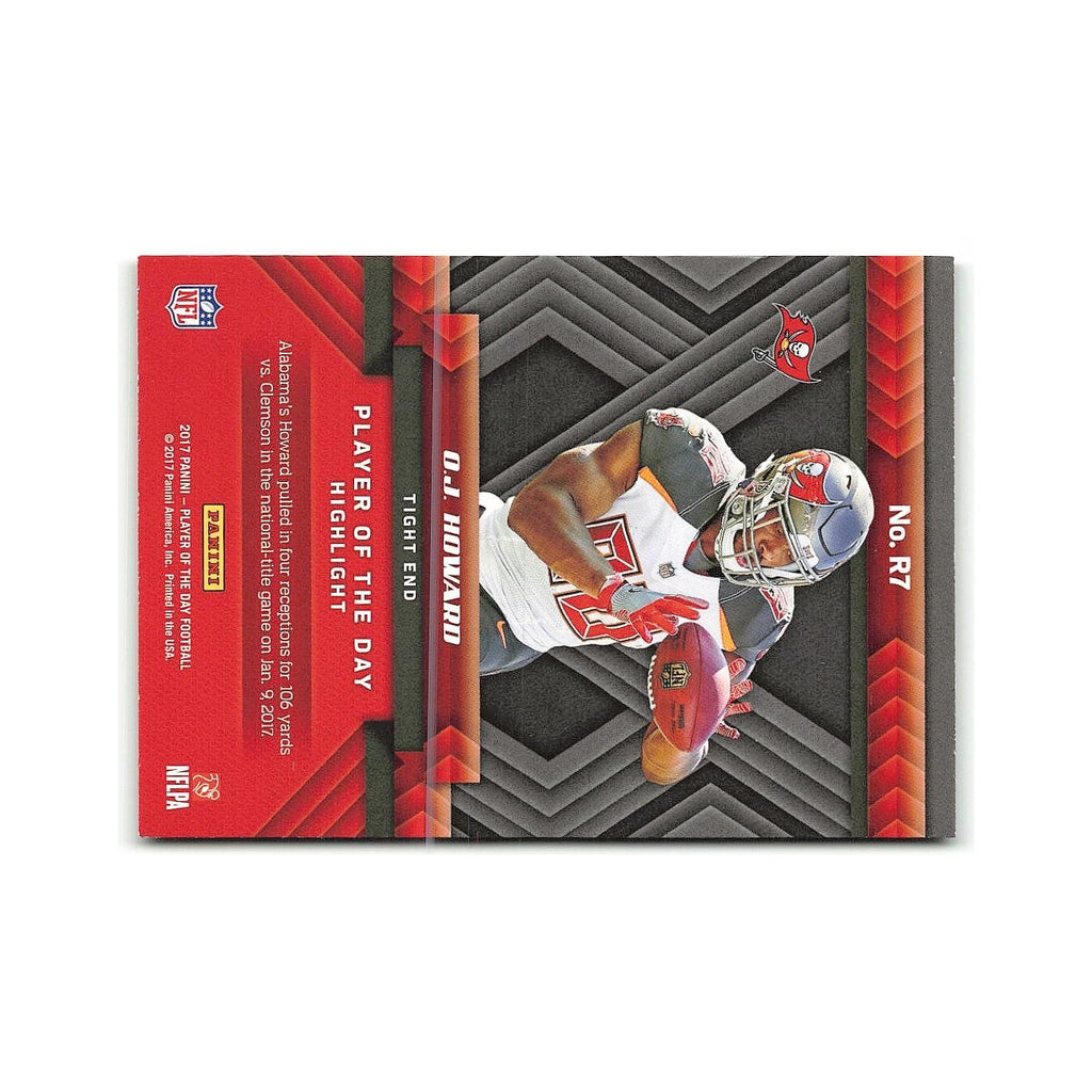 O.J. Howard Rookie 2017 NFL Player of the Day Rookies #R7 Buccaneers NM