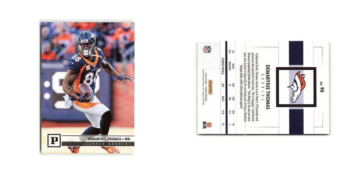 Demaryius Thomas 2018 Panini #90 Denver Broncos Football Card NM