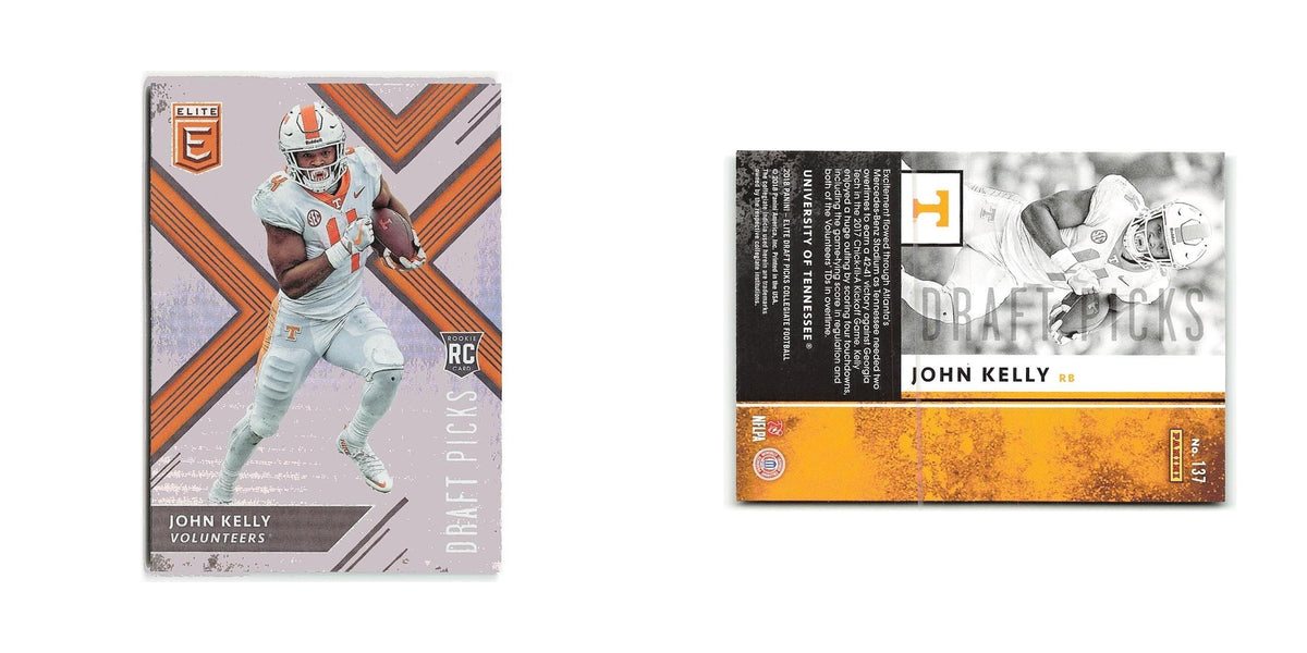 John Kelly Rookie 2018 Panini Elite Draft Picks #137 Tennessee Volunteers NM
