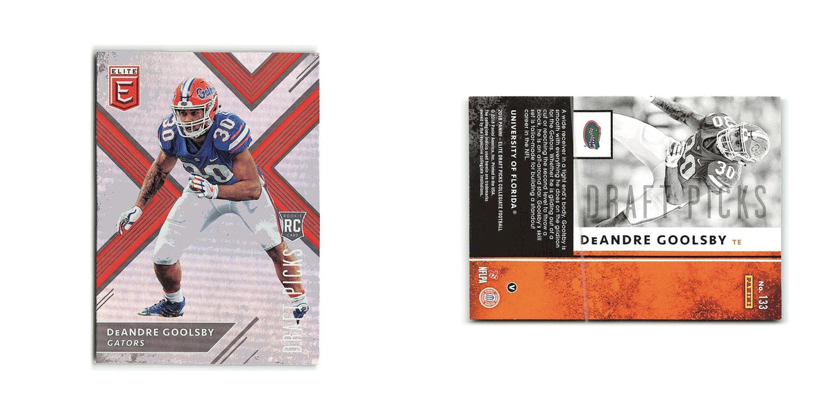 DeAndre Goolsby Rookie 2018 Panini Elite Draft Picks #133 Florida Gators NM