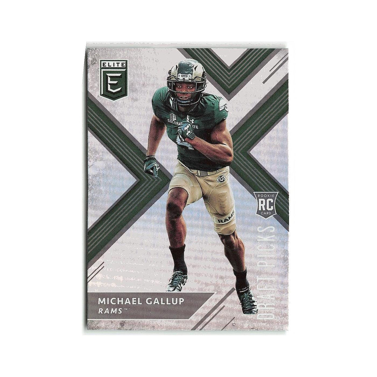 Michael Gallup Rookie 2018 Panini Elite Draft Picks #142 Colorado State Rams NM