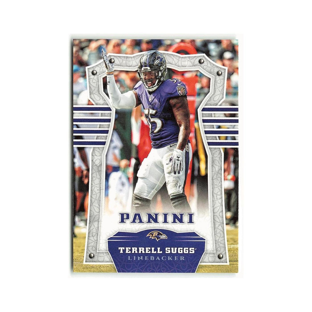 Terrell Suggs 2017 Panini #78 Baltimore Ravens Football Card NM