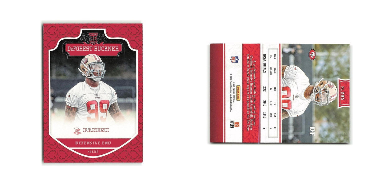 DeForest Buckner Rookie 2016 Panini #295 San Francisco 49ers Football Card NM