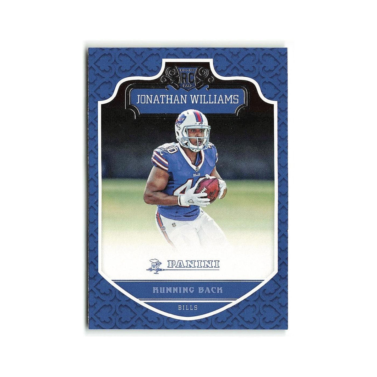 Jonathan Williams 2016 Panini #238 Buffalo Bills Football Card NM