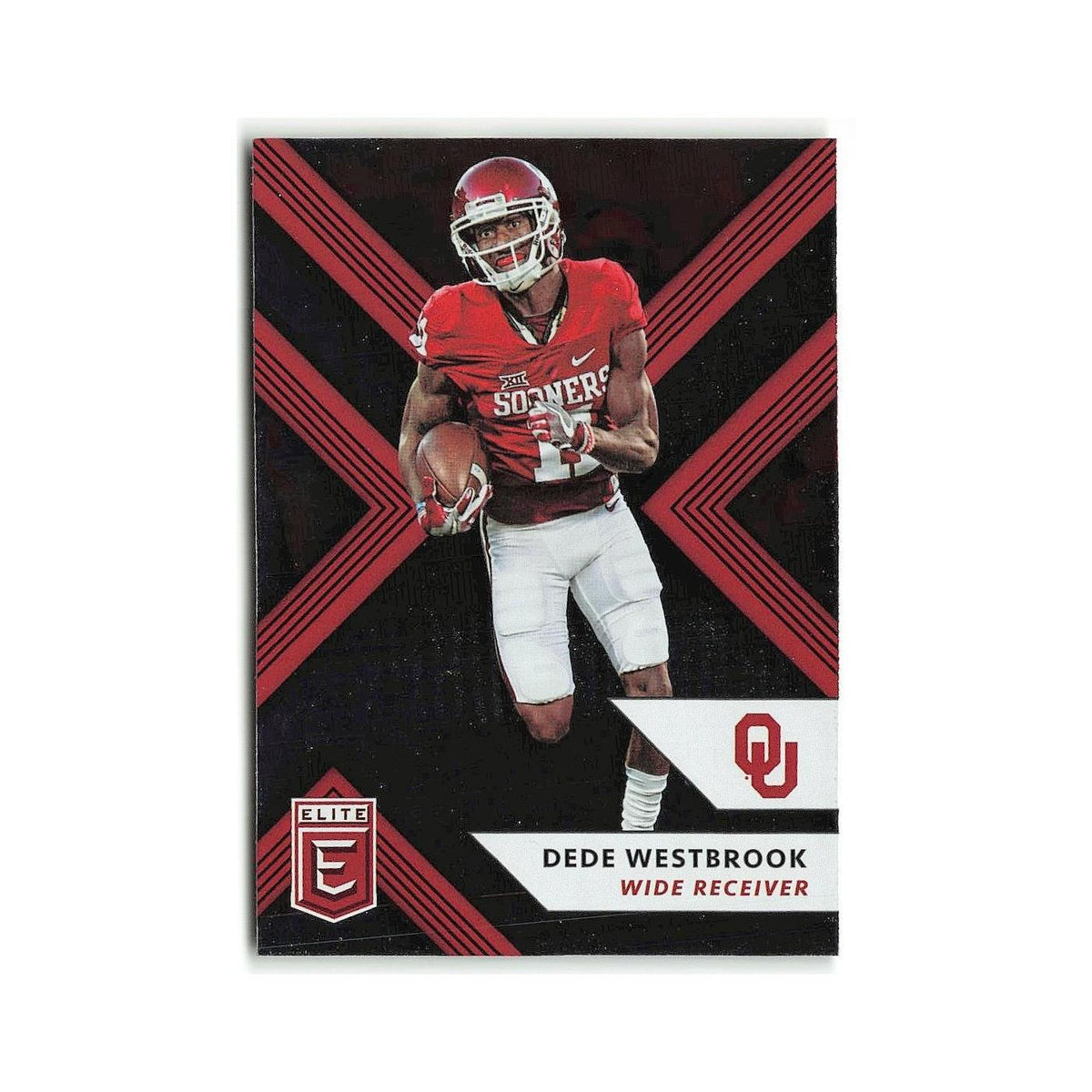 Dede Westbrook Rookie 2018 Panini Elite Draft Picks #29 Oklahoma Sooners NM