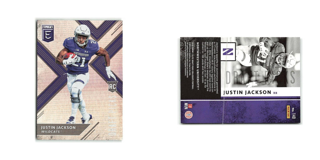 Justin Jackson Rookie 2018 Panini Elite Draft Picks #140 NM