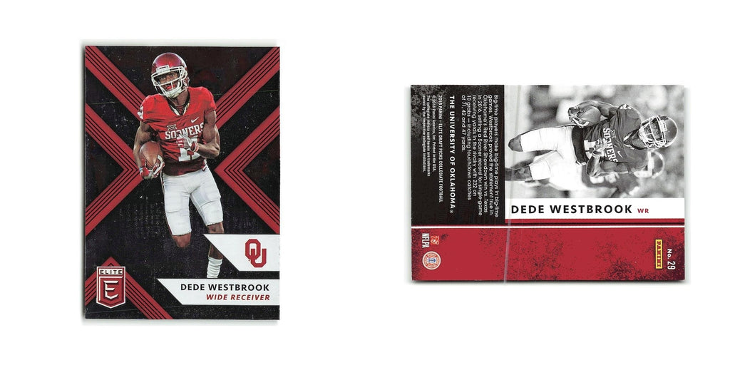 Dede Westbrook Rookie 2018 Panini Elite Draft Picks #29 Oklahoma Sooners NM