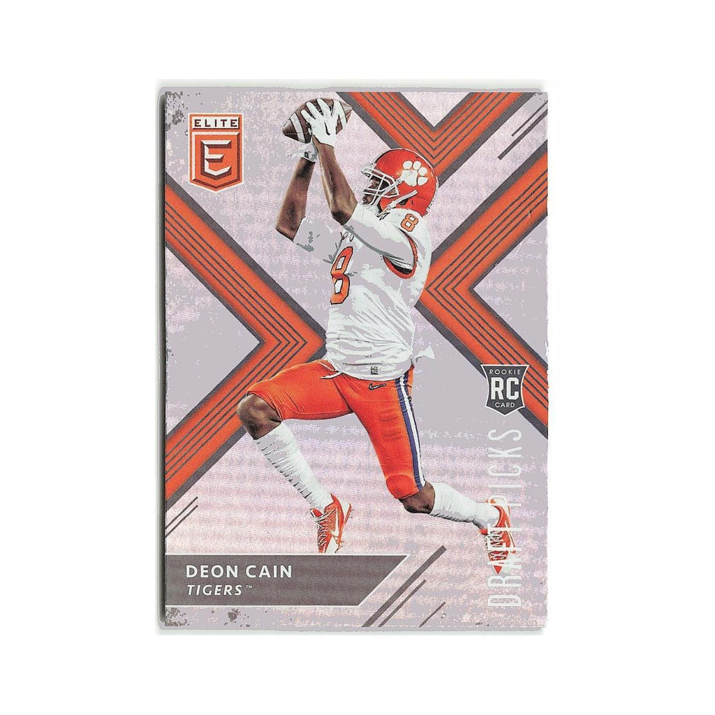 Deon Cain Rookie 2018 Panini Elite Draft Picks #114 Clemson Tigers NM