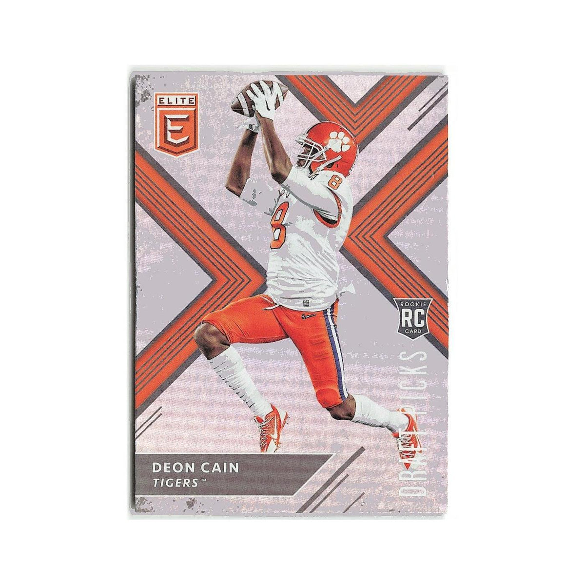 Deon Cain Rookie 2018 Panini Elite Draft Picks #114 Clemson Tigers NM