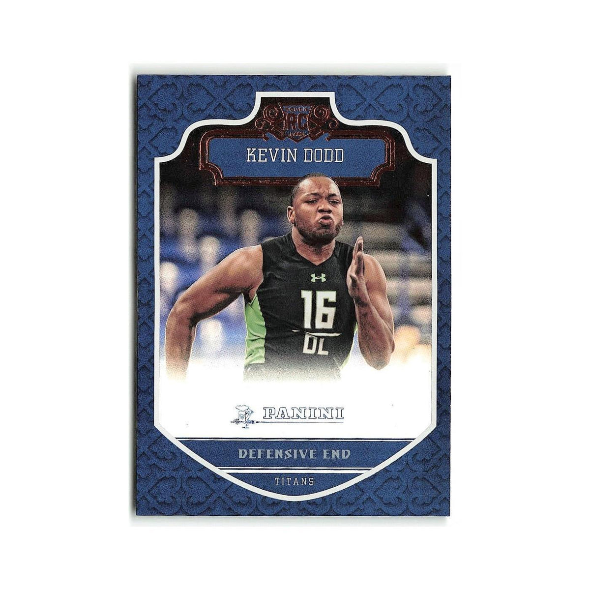 Kevin Dodd Rookie 2016 Panini #267 Tennessee Titans Football Card NM