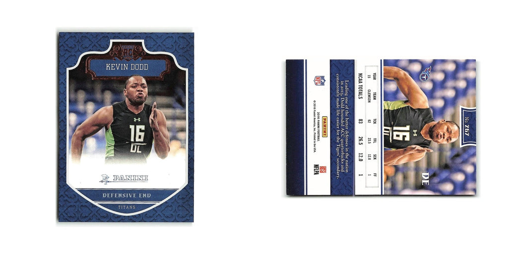 Kevin Dodd Rookie 2016 Panini #267 Tennessee Titans Football Card NM