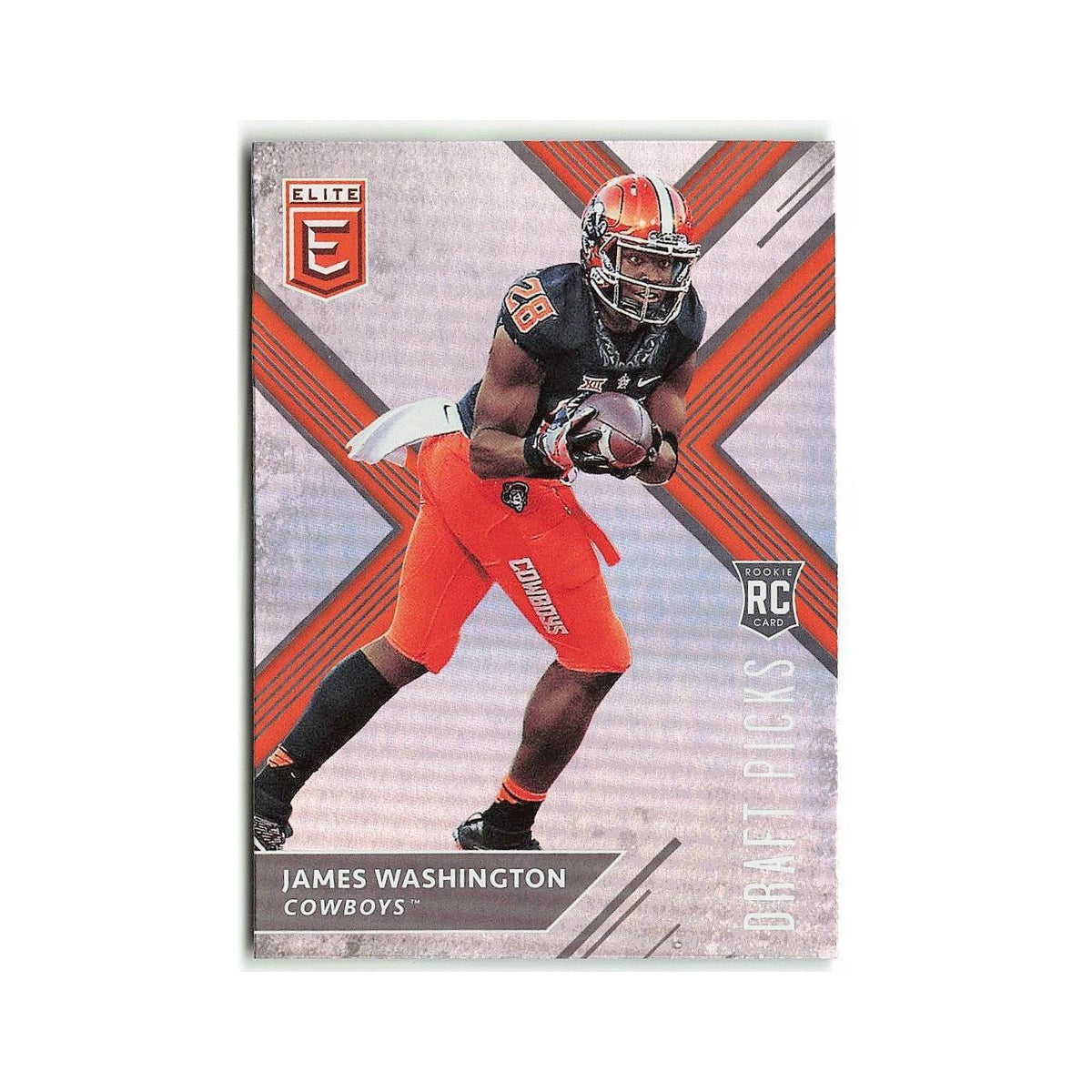 James Washington Rookie 2018 Panini Elite Draft Picks #108 NM