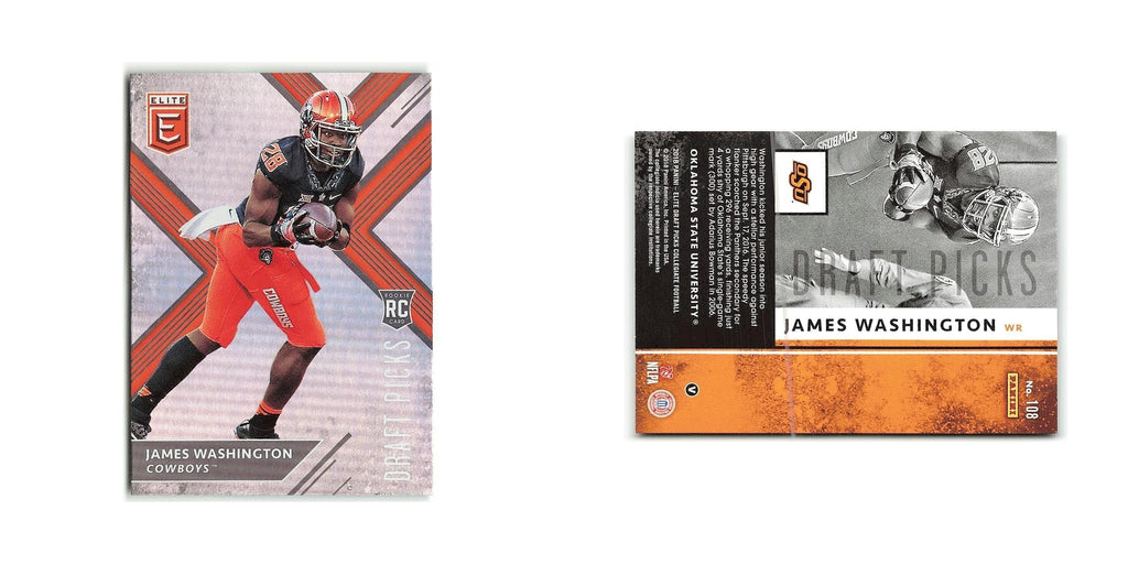 James Washington Rookie 2018 Panini Elite Draft Picks #108 NM