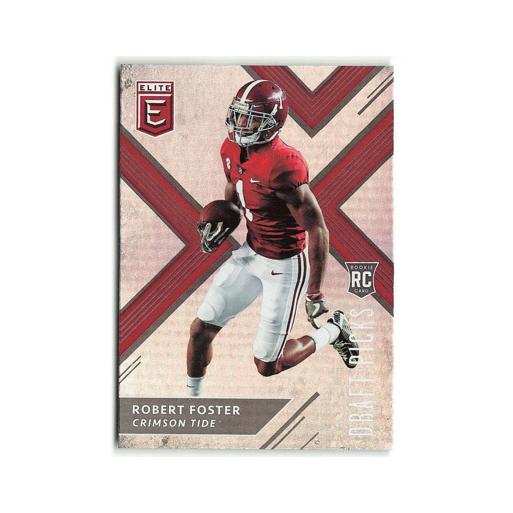 Robert Foster Rookie 2018 Panini Elite Draft Picks #143 Alabama Crimson Tide NM