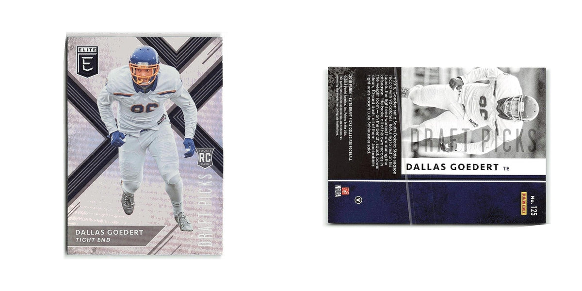 Dallas Goedert Rookie 2018 Panini Elite Draft Picks #125 NM