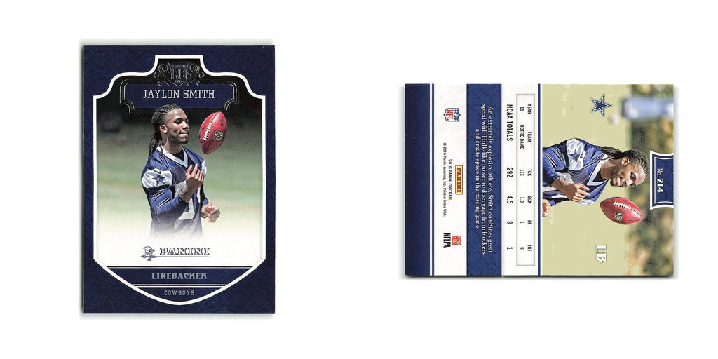 Jaylon Smith Rookie 2016 Panini #214 Dallas Cowboys Football Card NM