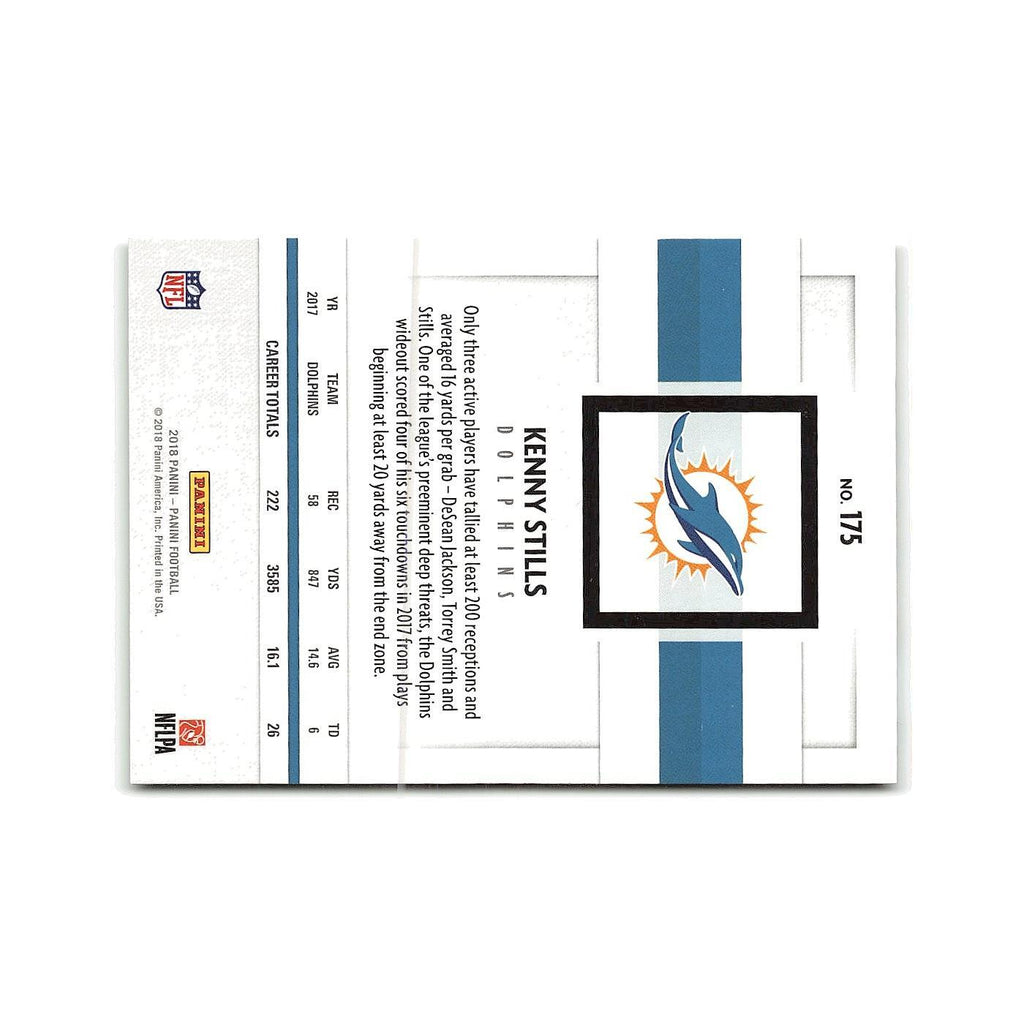 Kenny Stills 2018 Panini #175 Miami Dolphins Football Card NM