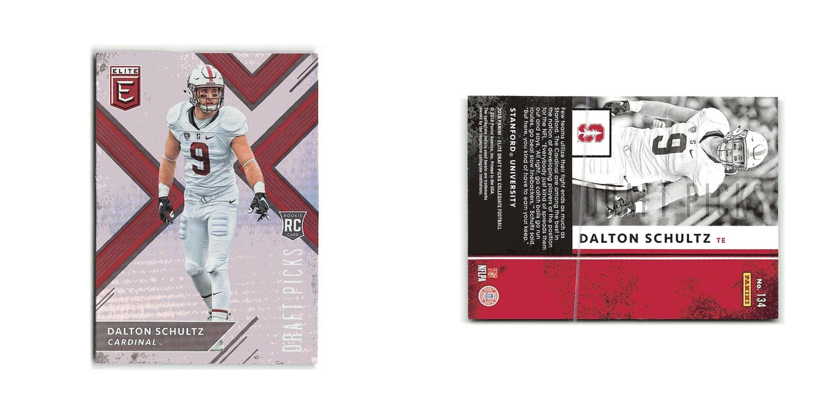 Dalton Schultz Rookie 2018 Panini Elite Draft Picks #134 Stanford Cardinal NM