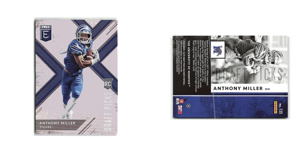 Anthony Miller Rookie 2018 Panini Elite Draft Picks #135 Memphis Tigers NM
