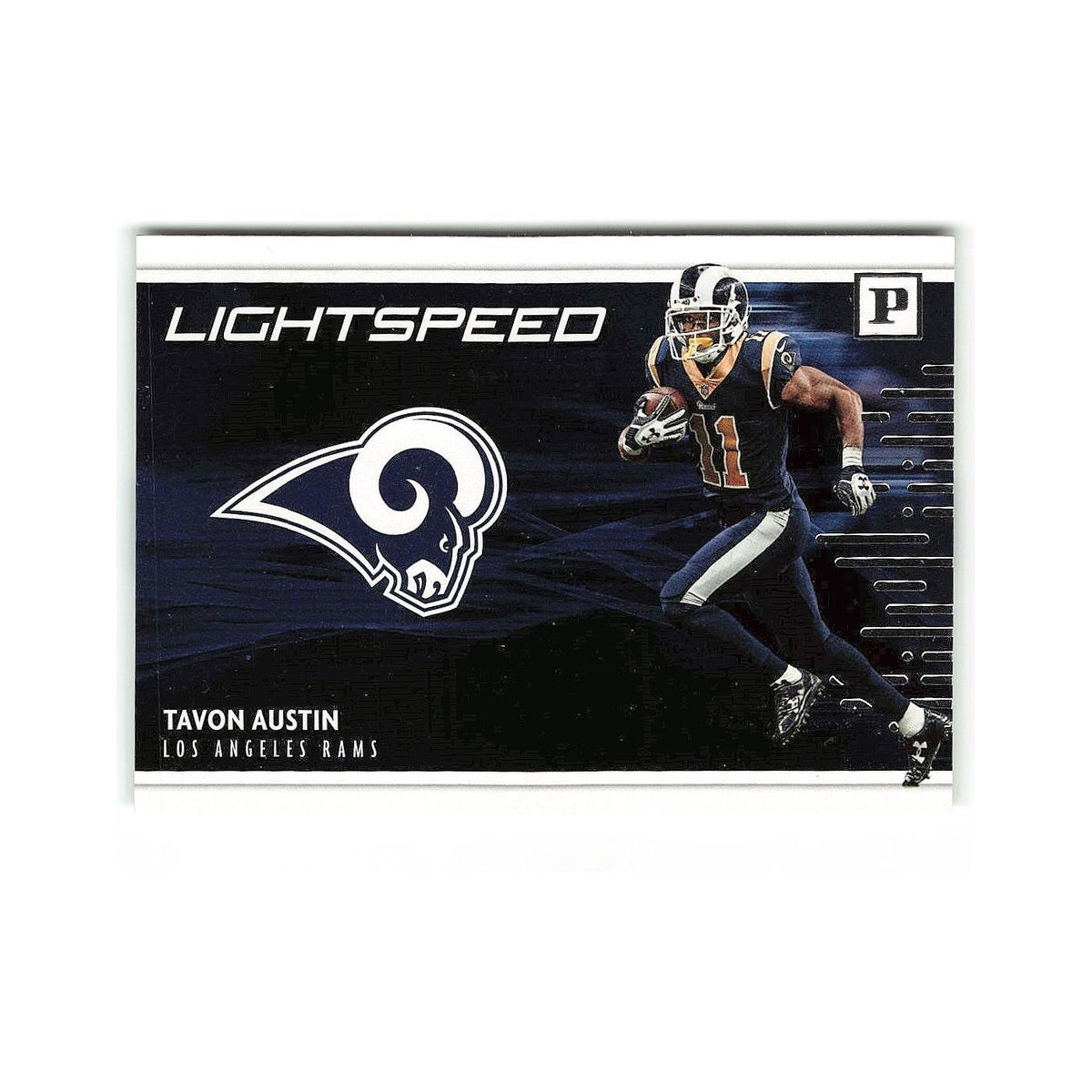 Tavon Austin 2018 Panini Lightspeed #19 Los Angeles Rams Football Card NM