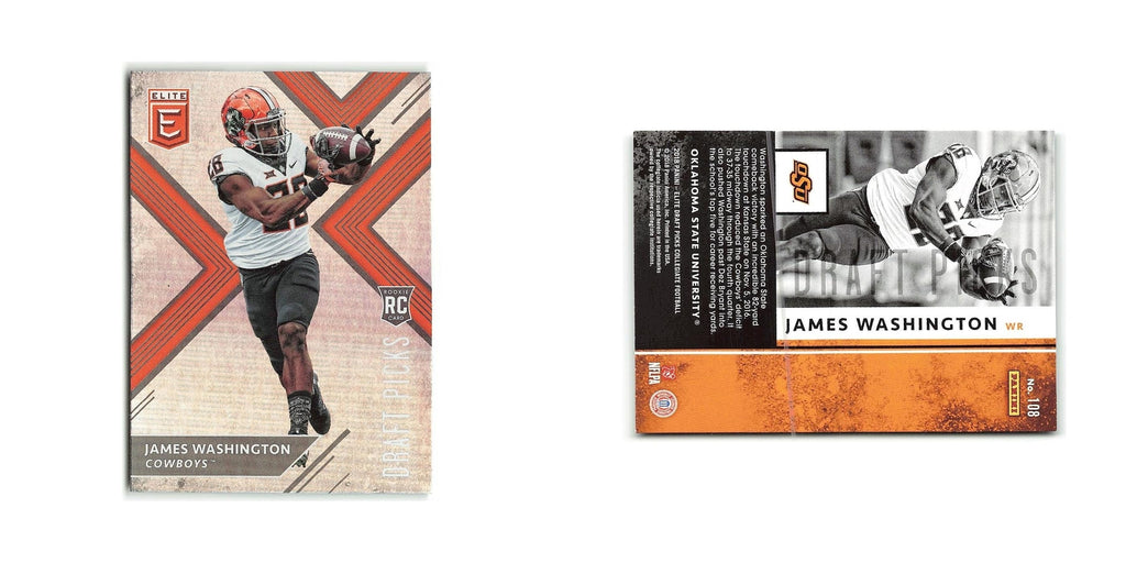James Washington Rookie 2018 Panini Elite Draft Picks #108 NM