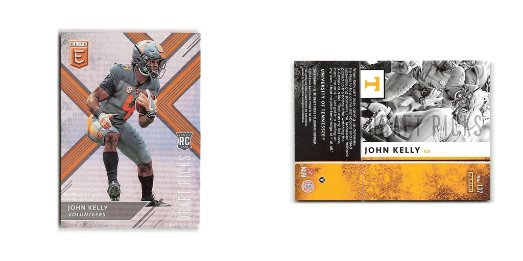 John Kelly Rookie 2018 Panini Elite Draft Picks #137 Tennessee Volunteers NM
