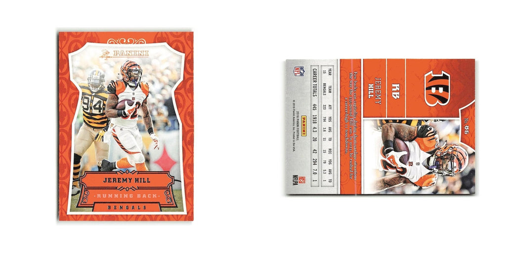 Jeremy Hill 2016 Panini #86 Cincinnati Bengals Football Card NM