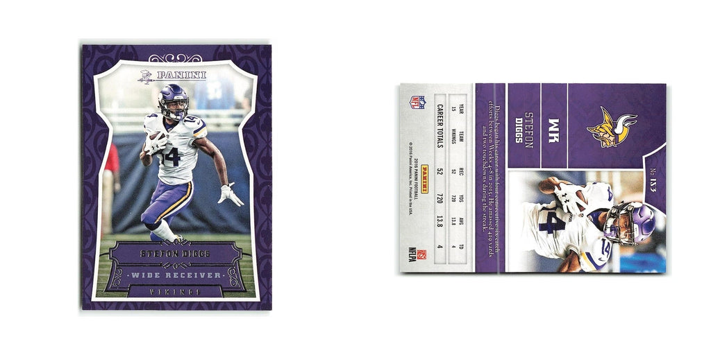 Stefon Diggs 2016 Panini #153 Minnesota Vikings Football Card NM