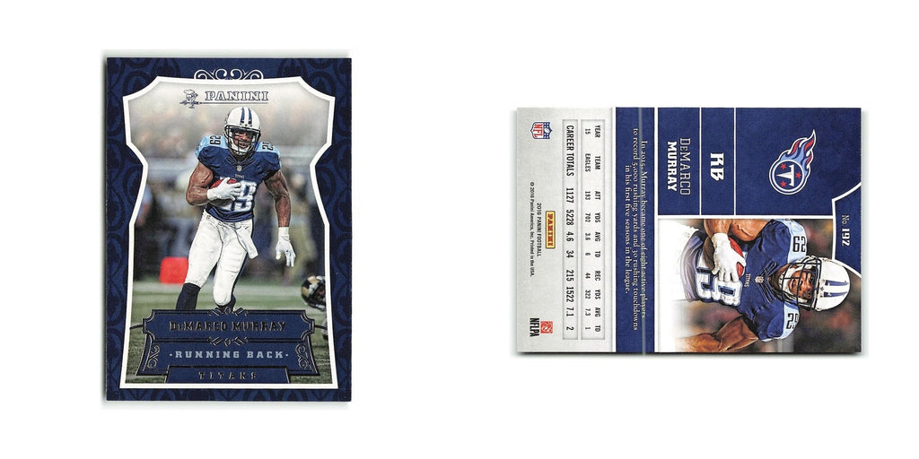 DeMarco Murray 2016 Panini #192 Tennessee Titans Football Card NM