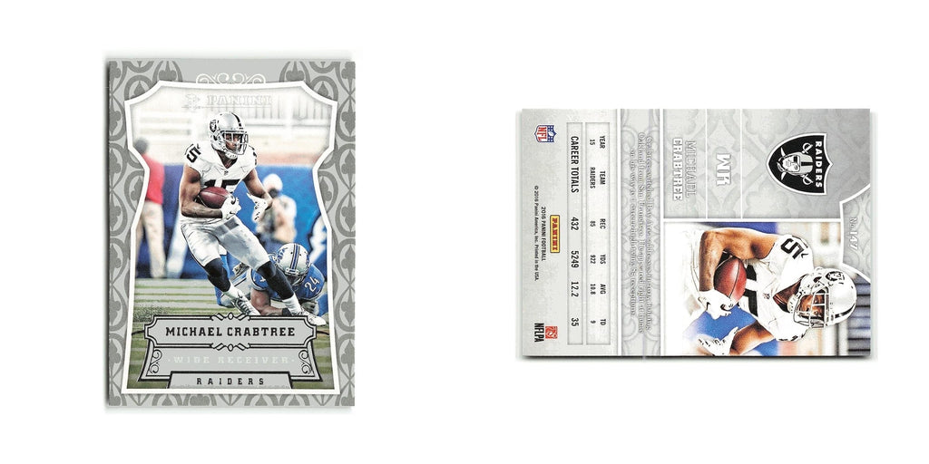 Michael Crabtree 2016 Panini #147 Oakland Raiders Football Card NM