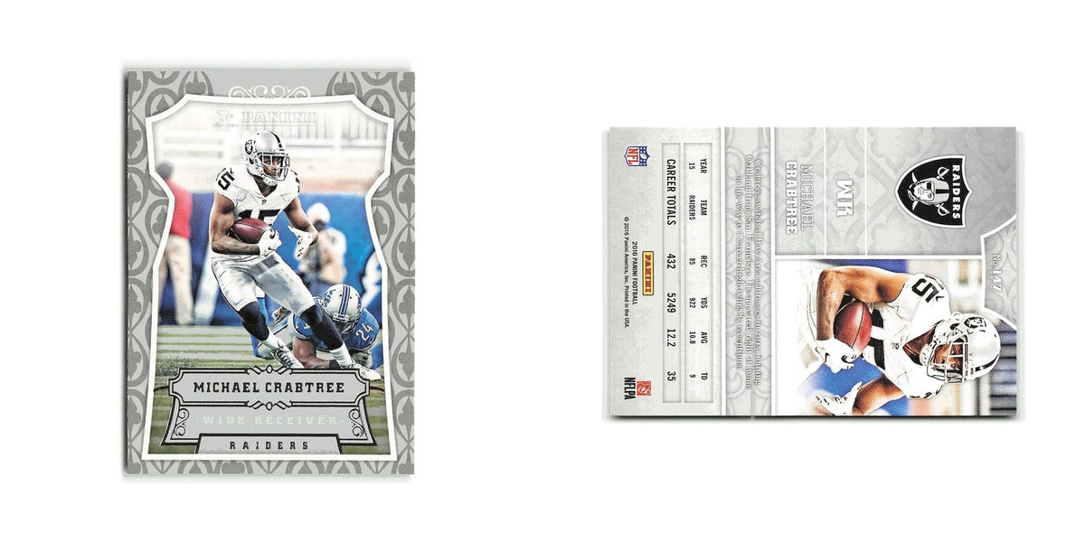 Michael Crabtree 2016 Panini #147 Oakland Raiders Football Card NM