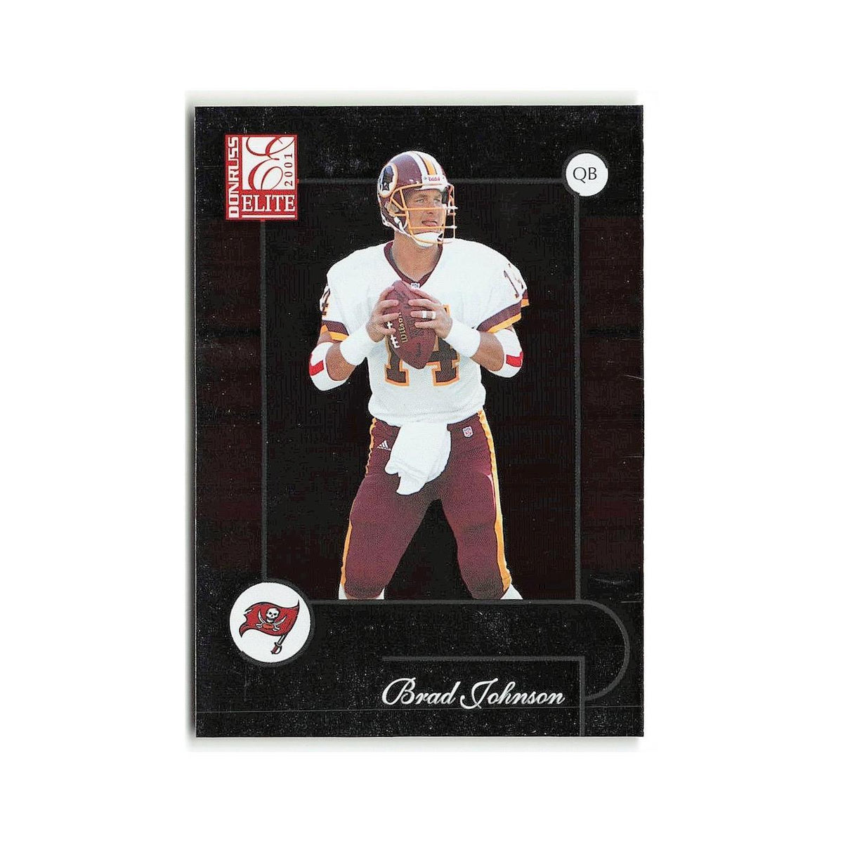 Brad Johnson 2001 Donruss Elite #97 Tampa Bay Buccaneers Football Card NM