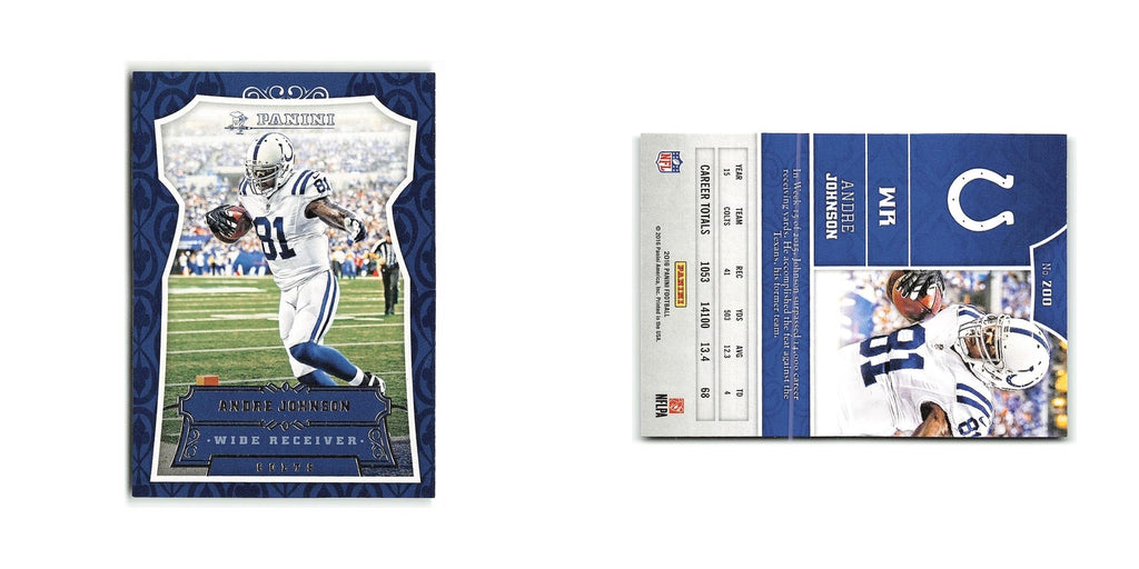 Andre Johnson 2016 Panini #200 Indianapolis Colts Football Card NM
