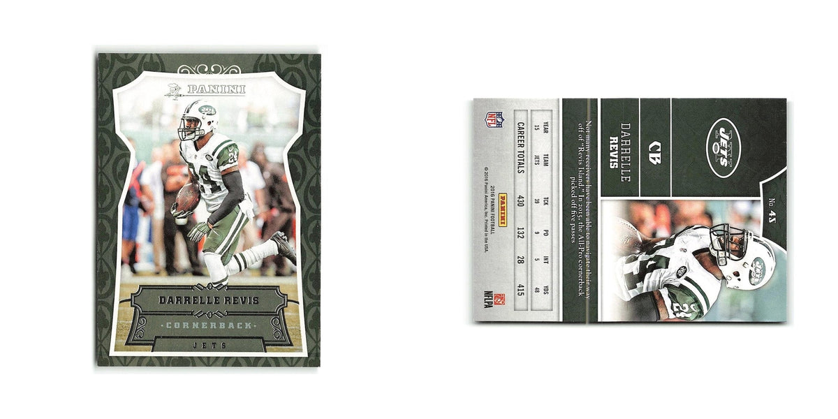 Darrelle Revis 2016 Panini #45 New York Jets Football Card NM