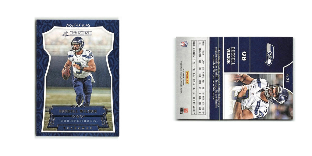 Russell Wilson 2016 Panini Classics Blue Back #71 Seattle Seahawks NM