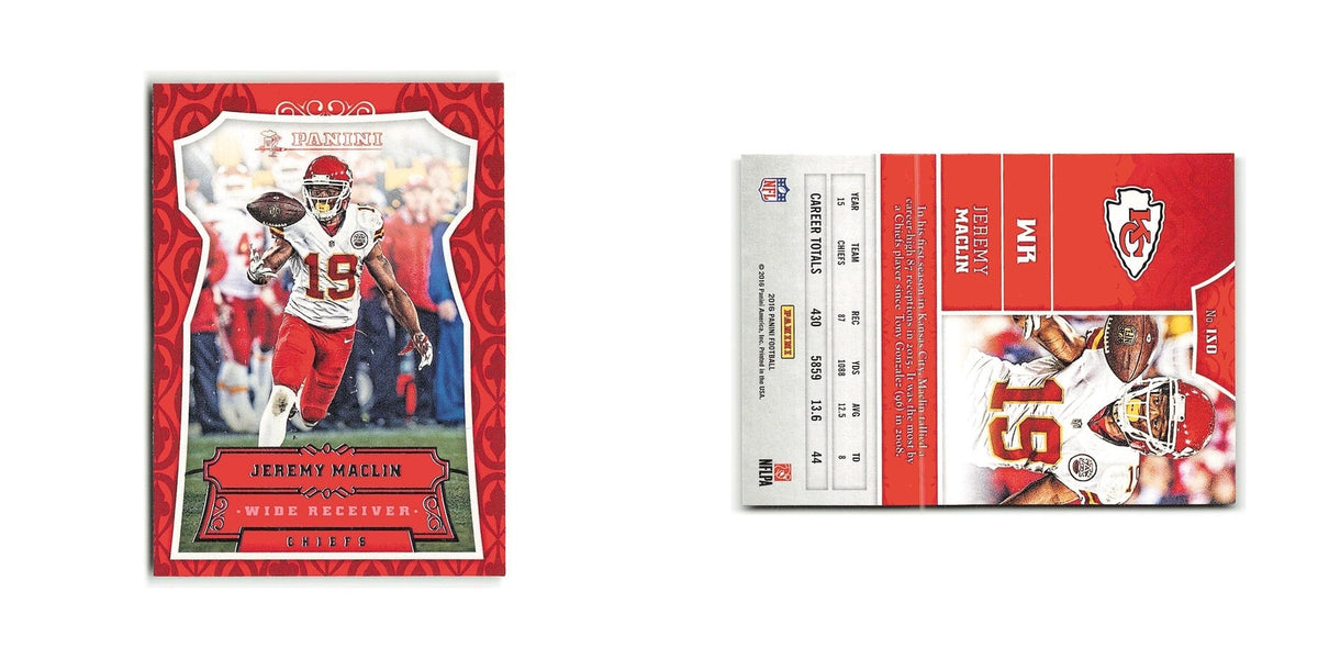 Jeremy Maclin 2016 Panini #150 Kansas City Chiefs Football Card NM