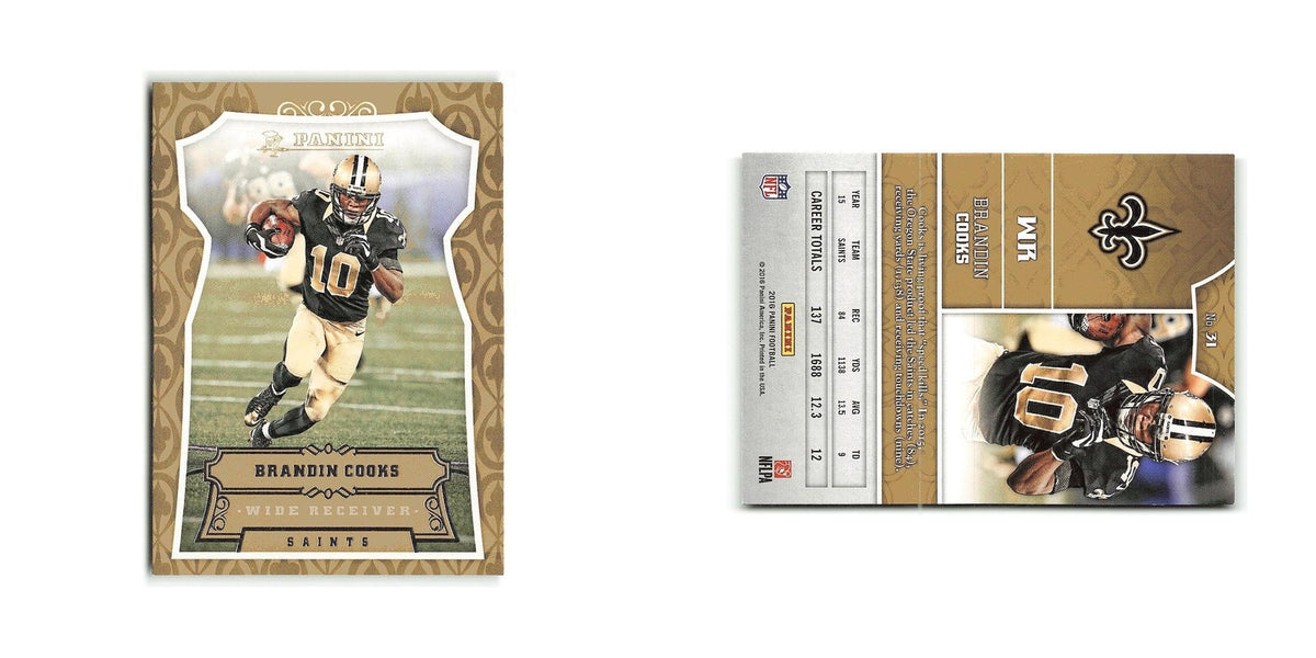 Brandin Cooks 2016 Panini #31 New Orleans Saints Football Card NM