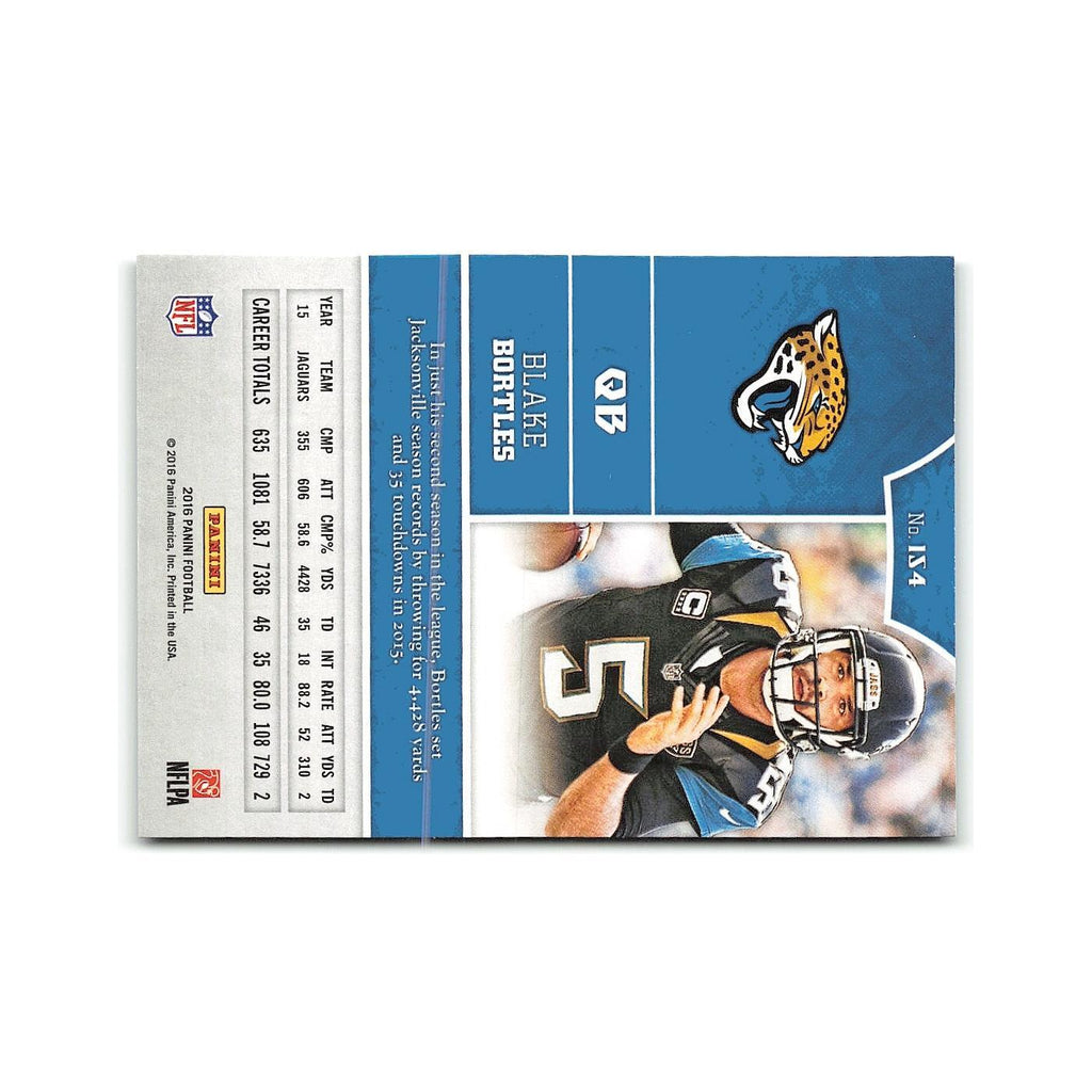 Blake Bortles 2016 Panini #154 Jacksonville Jaguars Football Card NM
