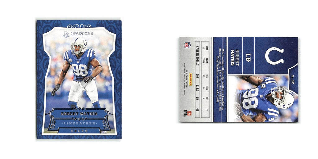 Robert Mathis 2016 Panini #32 Indianapolis Colts Football Card NM