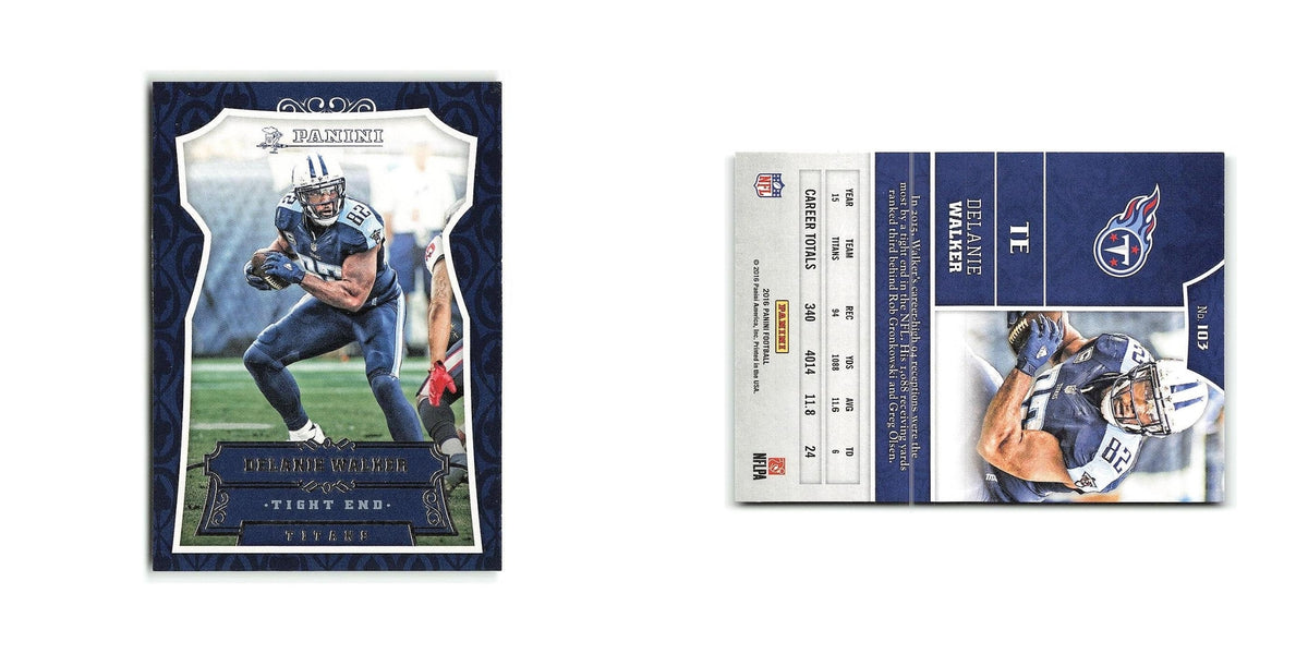 Delanie Walker 2016 Panini #103 Tennessee Titans Football Card NM